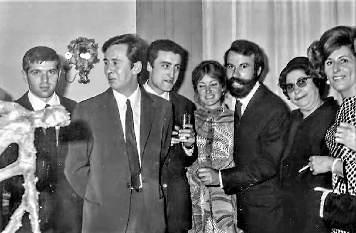  L’incontro inaugurale della mostra a Villa Medici. Firenze 1968