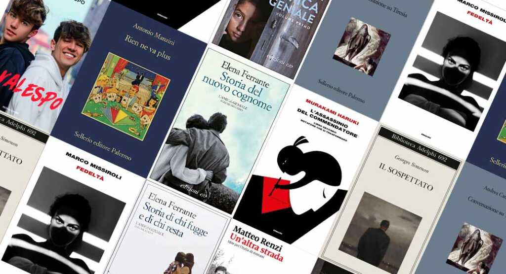 Classifica libri più venduti. 8 su 10 sono scrittori italiani