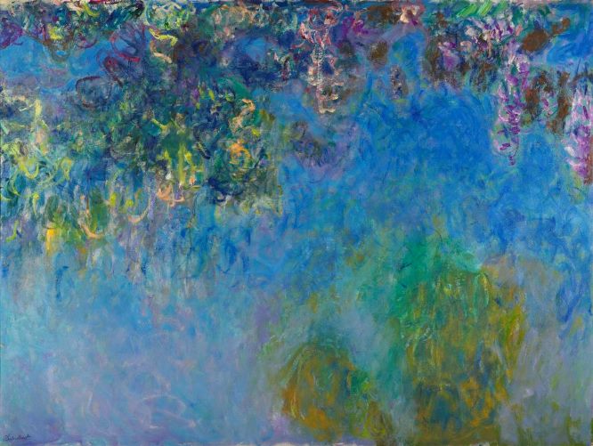 claude monet glicini