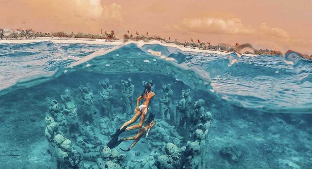 Sculture sott'acqua, i musei subacquei in giro per il mondo