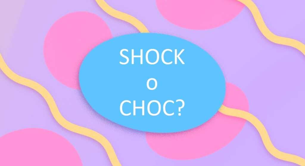 Si scrive "shock" o "choc"? L'errore da evitare