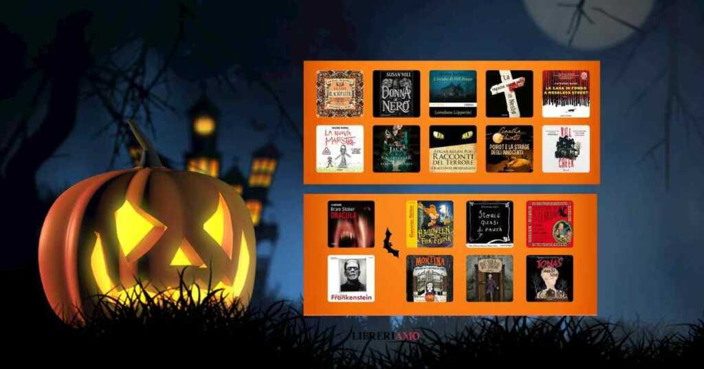 Halloween e notti da brivido con gli audiolibri e ebook horror