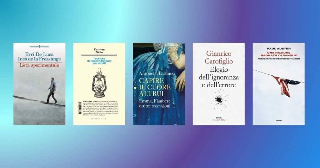 Novembre, 5 nuovi libri di saggistica da non perdere
