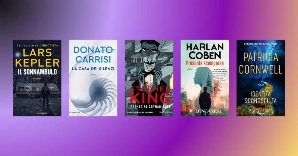 Novembre, 5 libri thriller in arrivo da non lasciarsi sfuggire