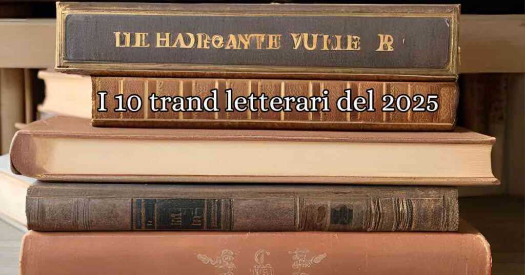 10 trend letterari di cui sentiremo parlare nel 2025