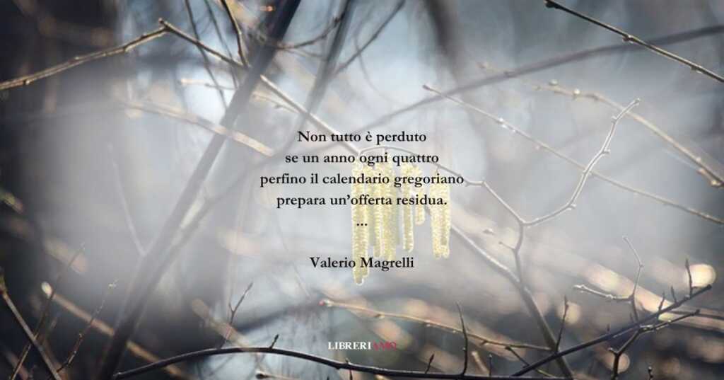I versi di Valerio Magrelli dedicati al freddo febbraio