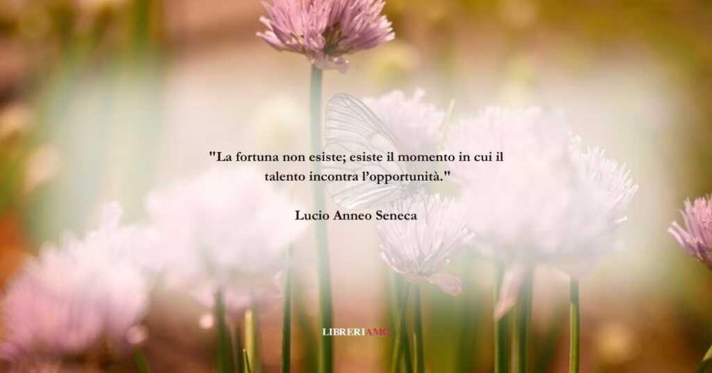 Una frase di Seneca sulla forza di prendere in mano la vita