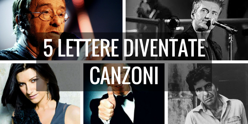 5 LETTERE DIVENTATE CANZONI 1
