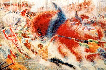 Boccioni "La città che sale"