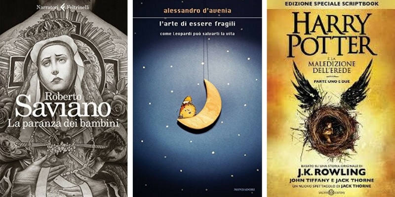 I "paranzini" di Roberto Saviano scalzano il Leopardi di D'avenia dalla prima posizione