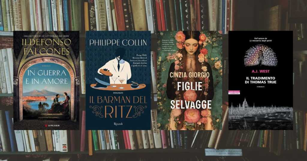 Giugno, 4 nuovi romanzi storici da leggere in uscita questo mese