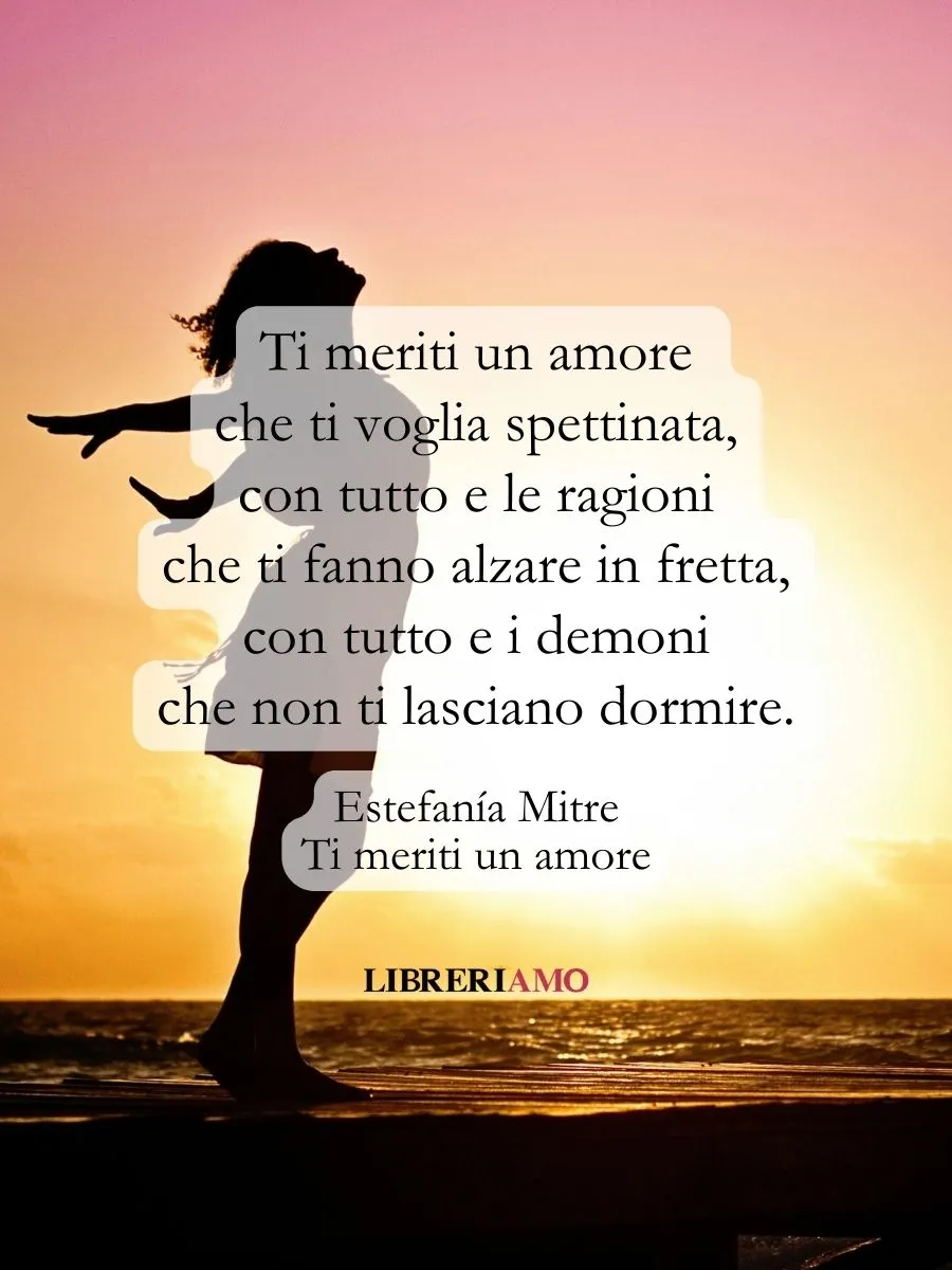 Ti meriti un amore di Estefanía Mitre