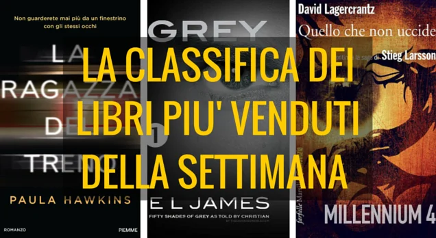 La classifica dei libri più venduti della settimana