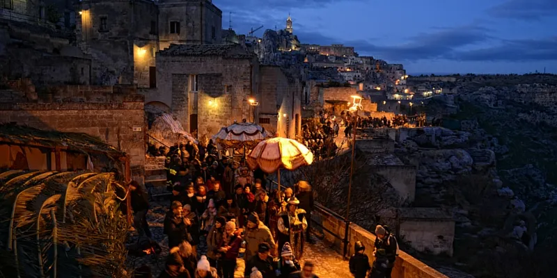 Il Presepe Vivente nei Sassi di Matera.